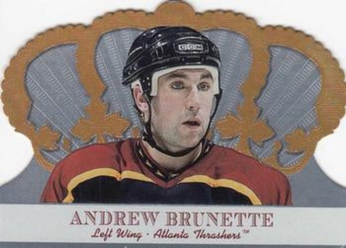 #5 Andrew Brunette - Atlanta Thrashers - 2000-01 Pacific Crown Royale Hockey