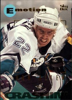 #5 Shaun Van Allen - Anaheim Mighty Ducks - 1995-96 SkyBox E-Motion Hockey