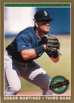 #5 Edgar Martinez - Seattle Mariners - 1993 O-Pee-Chee Premier Baseball - Star Performers