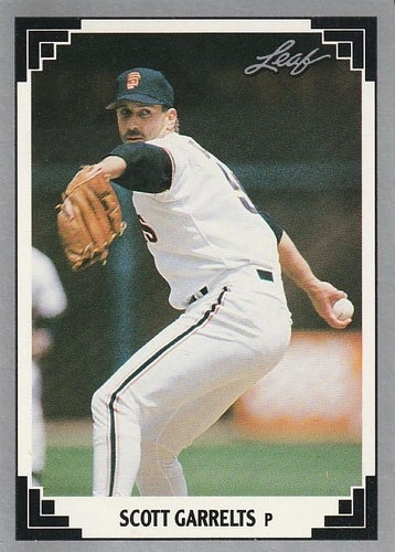 #5 Scott Garrelts - San Francisco Giants - 1991 Leaf Baseball