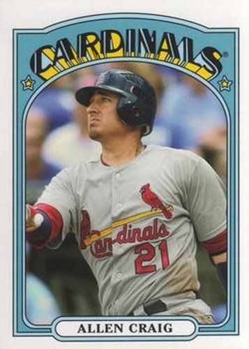 #5 Allen Craig - St. Louis Cardinals - 2013 Topps Archives Baseball