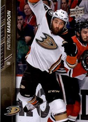 #5 Pat Maroon - Anaheim Ducks - 2015-16 Upper Deck Hockey