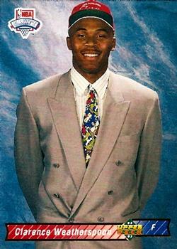 #5 Clarence Weatherspoon - Philadelphia 76ers - 1992-93 Upper Deck Basketball