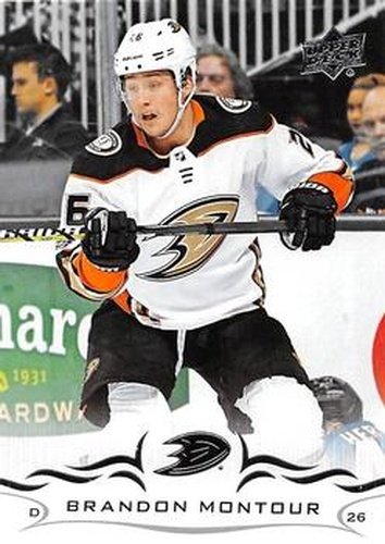 #5 Brandon Montour - Anaheim Ducks - 2018-19 Upper Deck Hockey