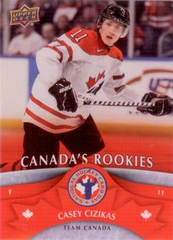 #NHCD5 Casey Cizikas - Canada - 2013 Upper Deck National Hockey Card Day Canada