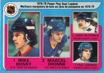 #5 Mike Bossy / Marcel Dionne / Lanny McDonald / Paul Gardner - New York Islanders / Los Angeles Kings / Toronto Maple Leafs - 1979-80 O-Pee-Chee Hockey