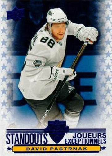 #AS-5 David Pastrnak - Boston Bruins - 2020-21 Upper Deck Tim Hortons Hockey - All-Star Standouts