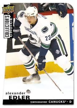 #5 Alexander Edler - Vancouver Canucks - 2008-09 Collector's Choice Hockey