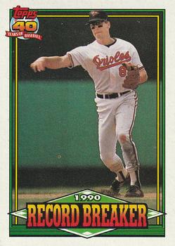 #5 Cal Ripken - Baltimore Orioles - 1991 Topps Baseball