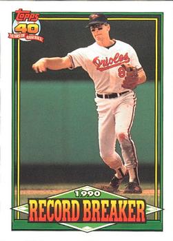 #5 Cal Ripken - Baltimore Orioles - 1991 O-Pee-Chee Baseball