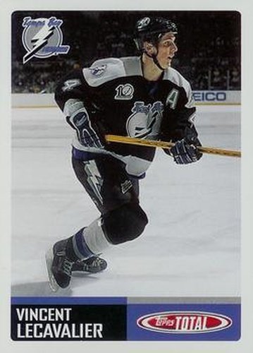 #5 Vincent Lecavalier - Tampa Bay Lightning - 2002-03 Topps Total Hockey