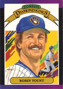 #5 Robin Yount - Milwaukee Brewers - 1989 Donruss Baseball