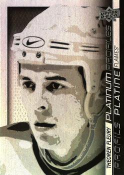 #SS-5 Theoren Fleury - Calgary Flames - 2015-16 Upper Deck Tim Hortons Hockey - Platinum Profiles
