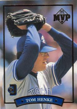 #5 Tom Henke - Toronto Blue Jays - 1992 Donruss McDonald's MVP Baseball - Blue Jays Gold