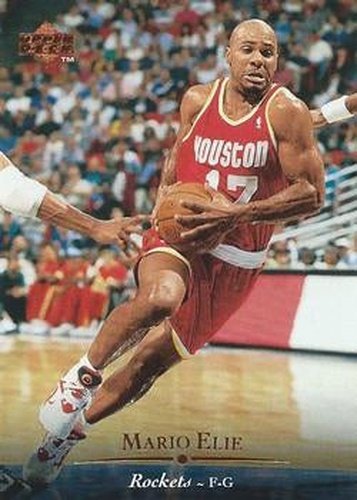 #5 Mario Elie - Houston Rockets - 1995-96 Upper Deck Basketball