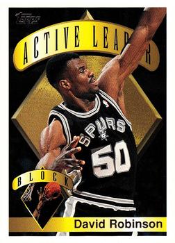 #5 David Robinson - San Antonio Spurs - 1995-96 Topps Basketball