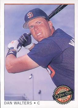 #5 Dan Walters - San Diego Padres - 1993 O-Pee-Chee Premier Baseball