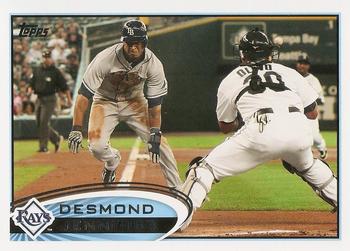 #5 Desmond Jennings - Tampa Bay Rays - 2012 Topps Baseball