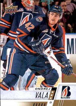 #5 Ondrej Vala - Kamloops Blazers - 2017-18 Upper Deck CHL Hockey