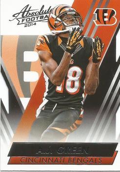 #5 A.J. Green - Cincinnati Bengals - 2014 Panini Absolute - Retail Football