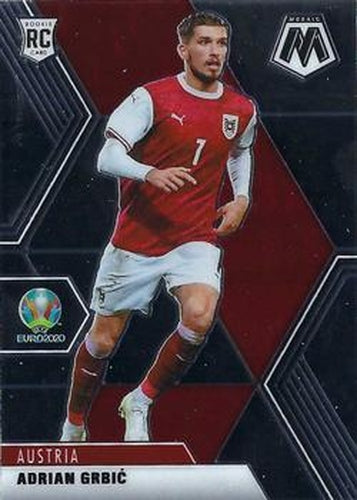 #5 Adrian Grbic - Austria - 2021 Panini Mosaic UEFA EURO Soccer