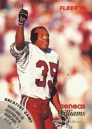 #5 Aeneas Williams - Arizona Cardinals - 1996 Fleer Football
