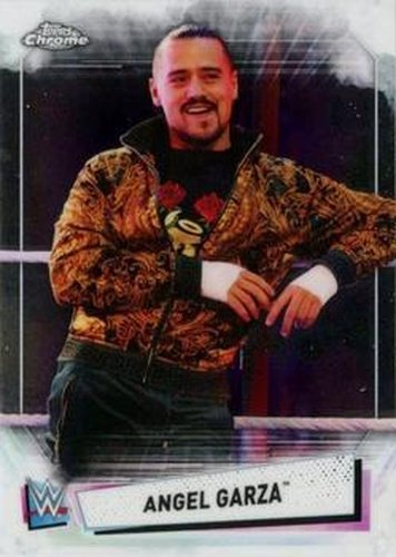 #5 Angel Garza - 2021 Topps WWE Chrome Wrestling