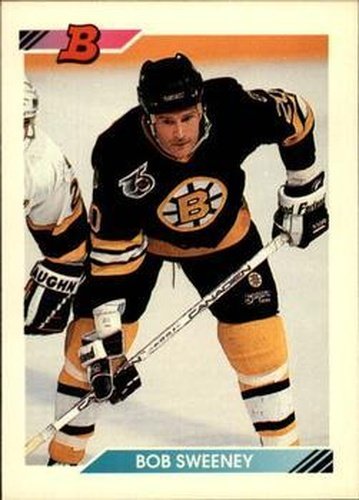 #5 Bob Sweeney - Boston Bruins - 1992-93 Bowman Hockey