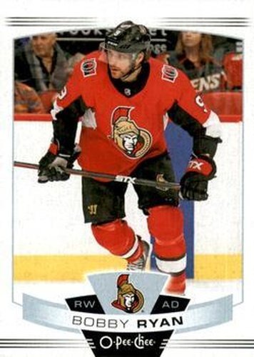 #5 Bobby Ryan - Ottawa Senators - 2019-20 O-Pee-Chee Hockey