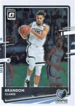 #5 Brandon Clarke - Memphis Grizzlies - 2020-21 Donruss Optic Basketball