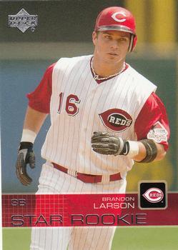 #5 Brandon Larson - Cincinnati Reds - 2003 Upper Deck Baseball