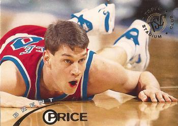 #5 Brent Price - Washington Bullets - 1994-95 Stadium Club Basketball