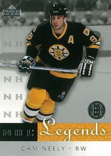 #5 Cam Neely - Boston Bruins - 2001-02 Upper Deck Legends Hockey