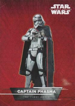 #5 Captain Phasma - 2015 Topps Star Wars The Force Awakens - Stickers