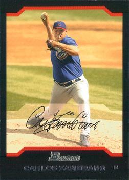 #5 Carlos Zambrano - Chicago Cubs - 2004 Bowman Baseball