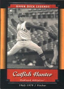 #5 Catfish Hunter - Oakland Athletics - 2001 Upper Deck Legends Baseball
