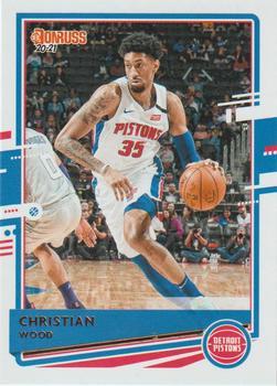 #5 Christian Wood - Detroit Pistons - 2020-21 Donruss Basketball