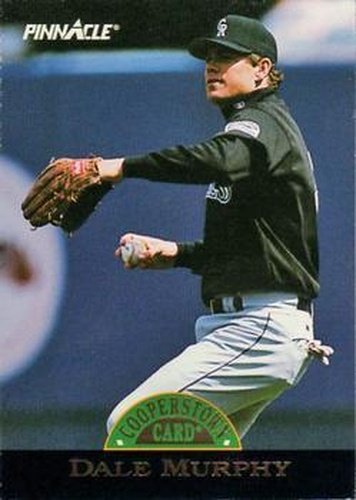#5 Dale Murphy - Colorado Rockies - 1993 Pinnacle Cooperstown Baseball