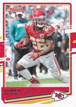 #5 Damien Williams - Kansas City Chiefs - 2020 Donruss Football