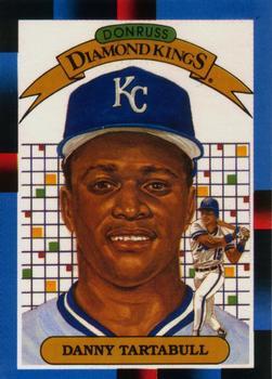 #5 Danny Tartabull - Kansas City Royals - 1988 Leaf Baseball