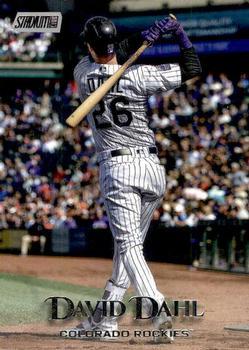 #5 David Dahl - Colorado Rockies - 2019 Stadium Club Baseball