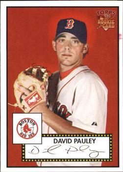 #5 David Pauley - Boston Red Sox - 2006 Topps 1952 Edition Baseball