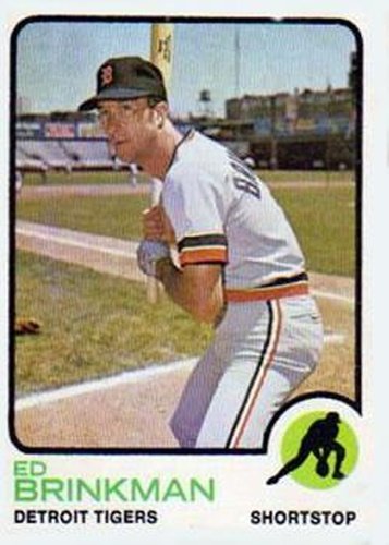 #5 Ed Brinkman - Detroit Tigers - 1973 Topps Baseball