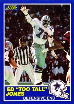 #5 Ed "Too Tall" Jones - Dallas Cowboys - 1989 Score Football
