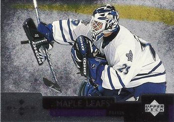 #5 Felix Potvin - Toronto Maple Leafs - 1997-98 Upper Deck Black Diamond Hockey