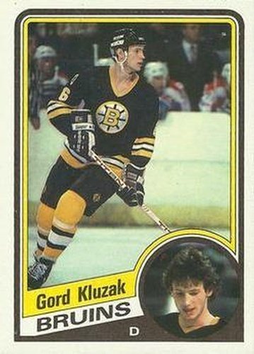 #5 Gord Kluzak - Boston Bruins - 1984-85 Topps Hockey