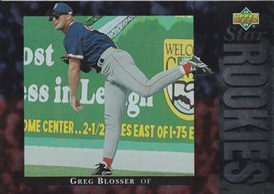 #5 Greg Blosser - Boston Red Sox - 1994 Upper Deck Baseball