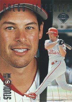 #5 Gregg Jefferies - Philadelphia Phillies - 1996 Studio Baseball