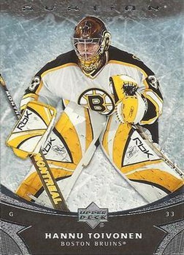 #5 Hannu Toivonen - Boston Bruins - 2006-07 Upper Deck Ovation Hockey