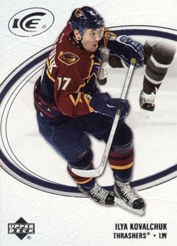 #5 Ilya Kovalchuk - Atlanta Thrashers - 2005-06 Upper Deck Ice Hockey